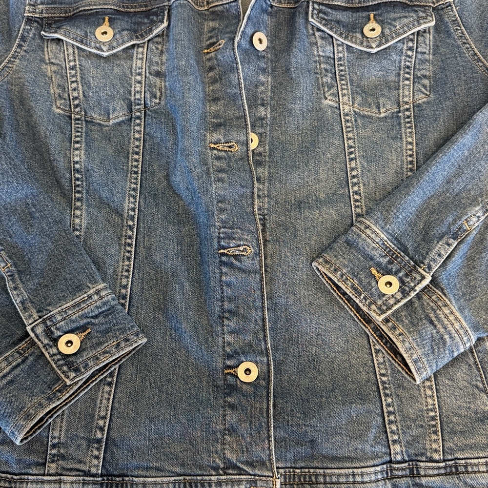 Style & Co. Women's Denim Button-Up Jacket - Picture 4 of 12